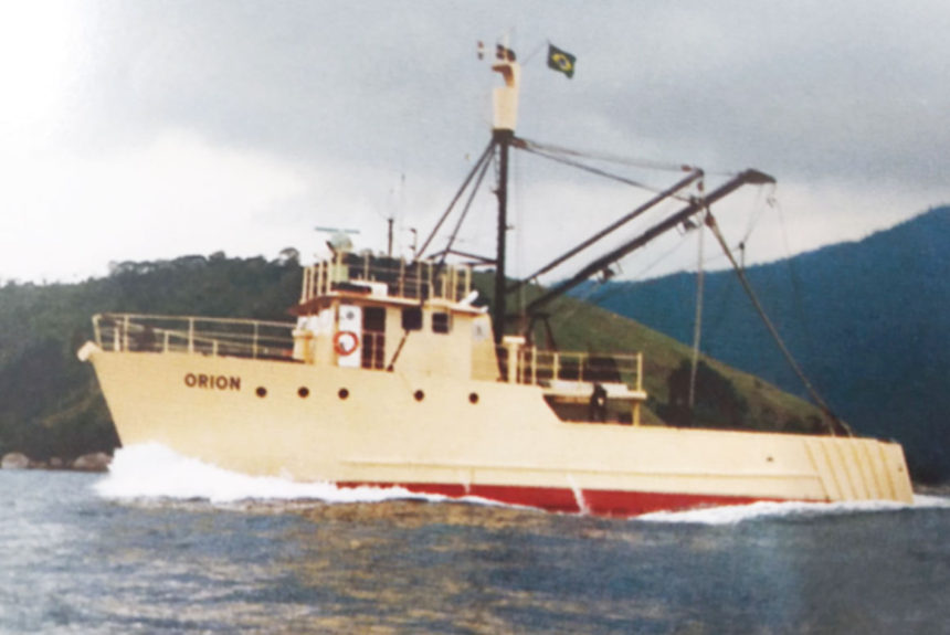 Exposição sobre navio de pesquisa Orion